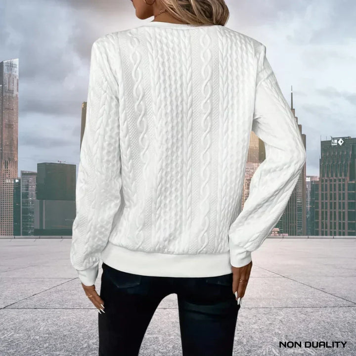 Karen Moree | Zip-Up Sweater