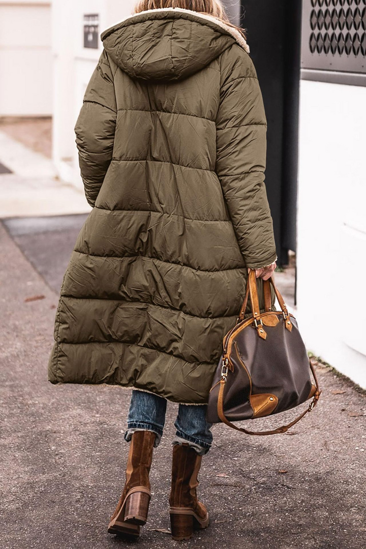 Karen Moree | Luxe Reversible Sherpa Coat