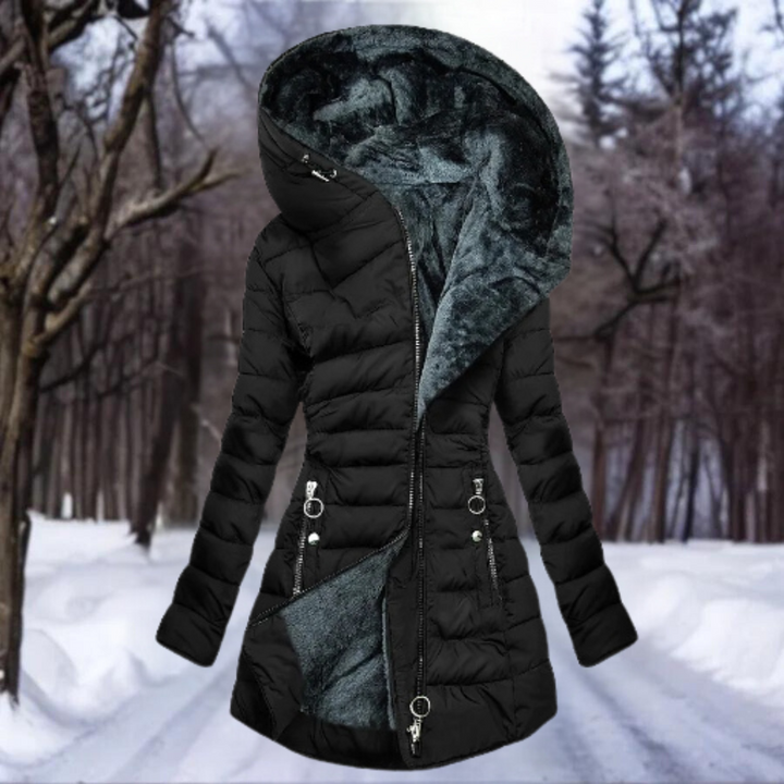 Karen Moree | Fur-Lined Down Jacket