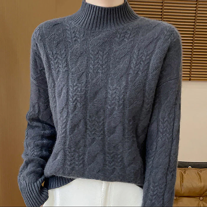 Karen Moree | Women’s Soft-Touch Sweater In Elegant Knit