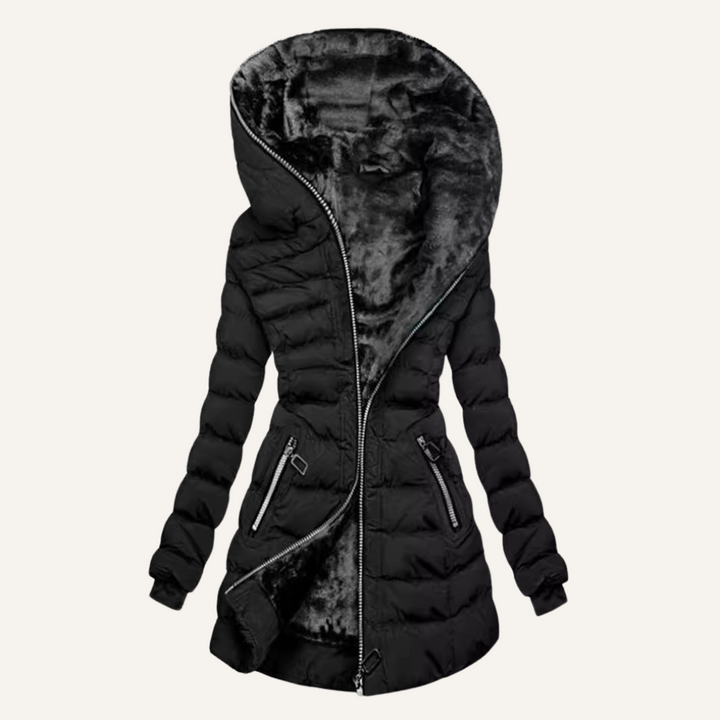 Karen Moree | Fur-Lined Down Jacket