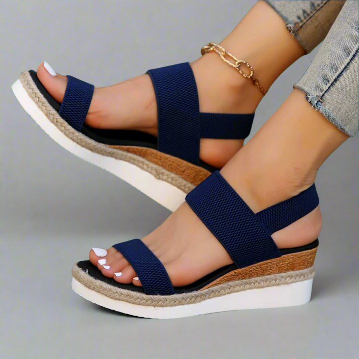 Karen Moree | Black Platform Sandals