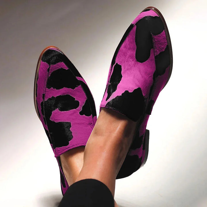 Karen Moree | Animal-Print Loafers