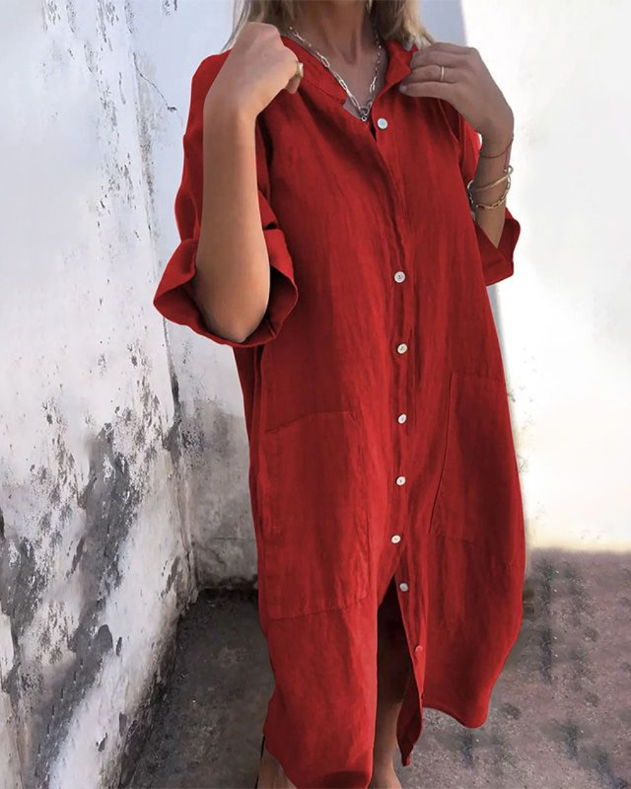 Karen Moree | Casual Shirt Dress