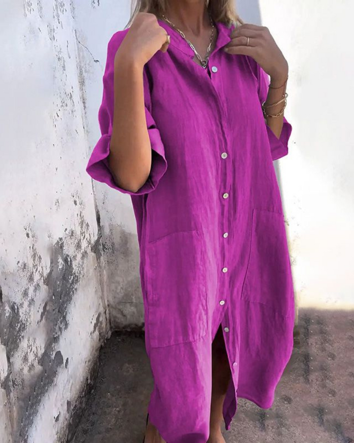 Karen Moree | Casual Shirt Dress