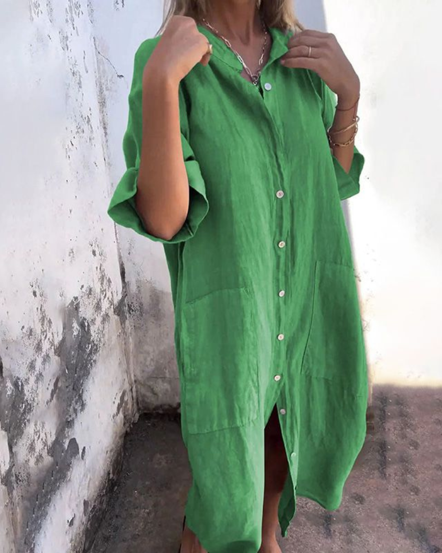 Karen Moree | Casual Shirt Dress