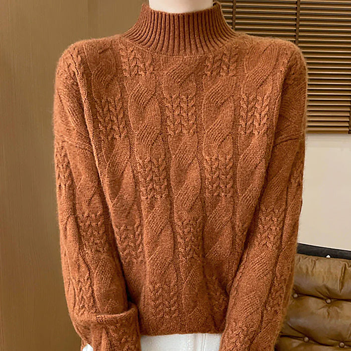 Karen Moree | Women’s Soft-Touch Sweater In Elegant Knit