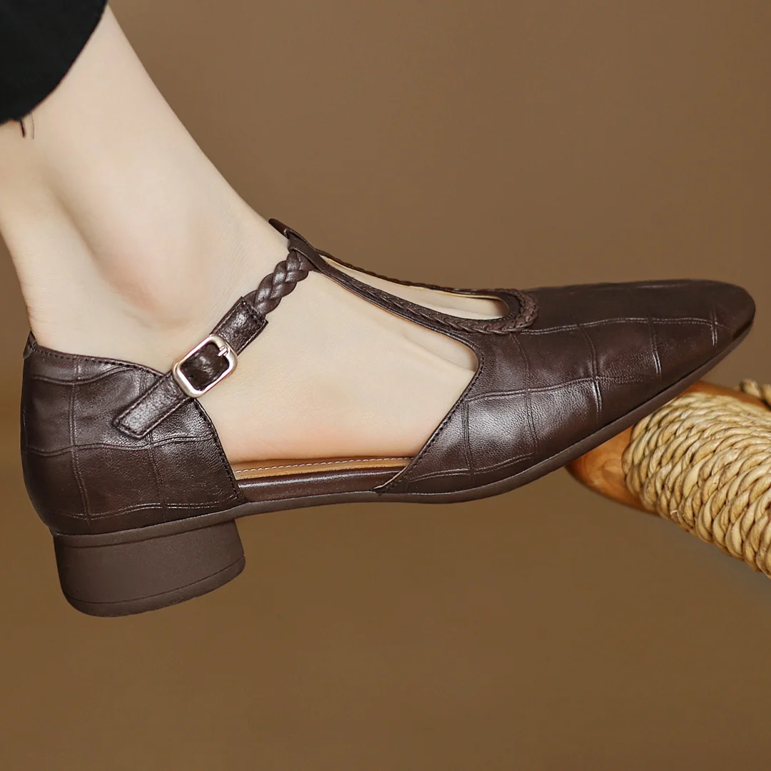 Karen Moree | Leather Mary Janes