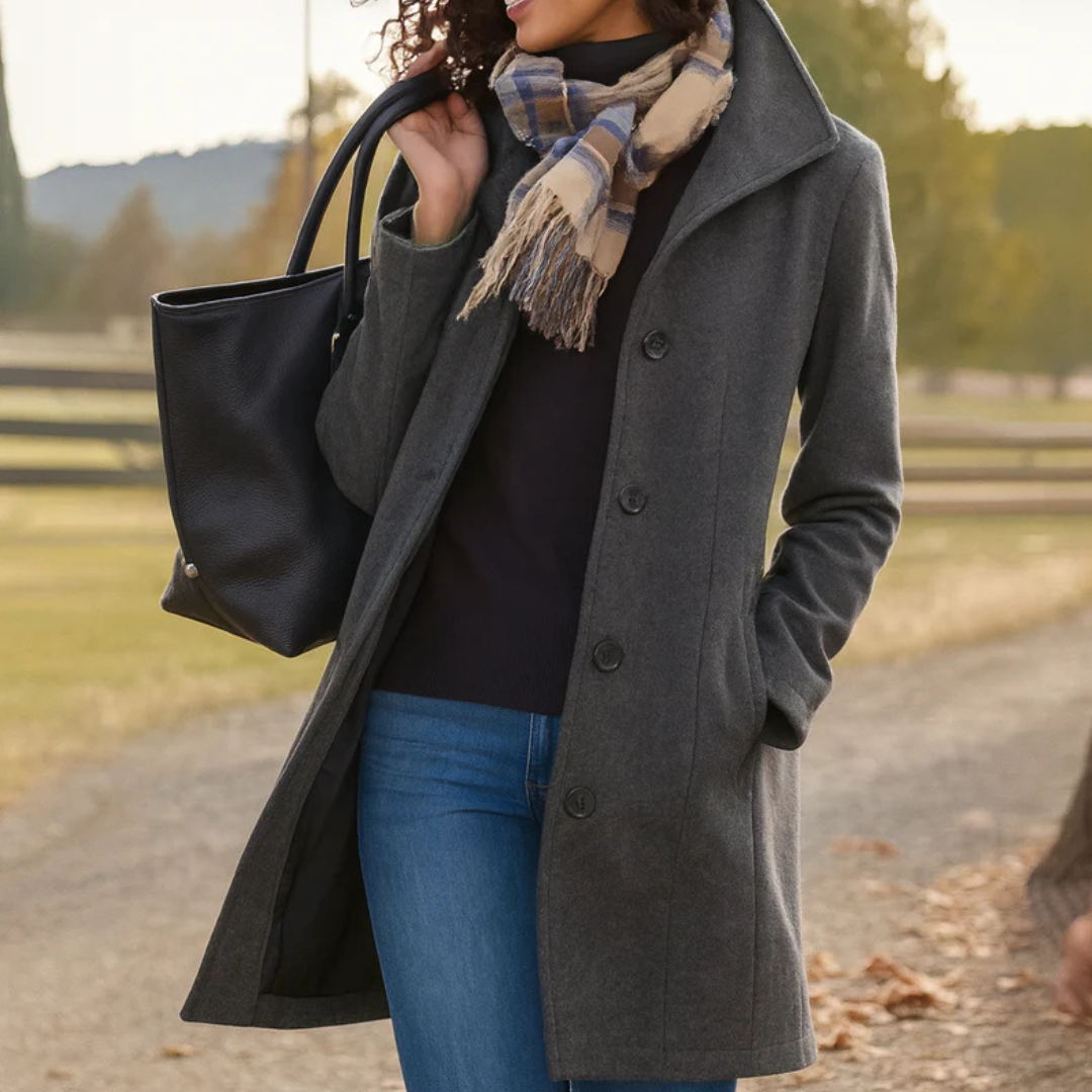 Karen Moree | Single-Breasted Coat