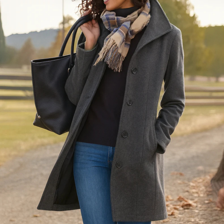 Karen Moree | Single-Breasted Coat