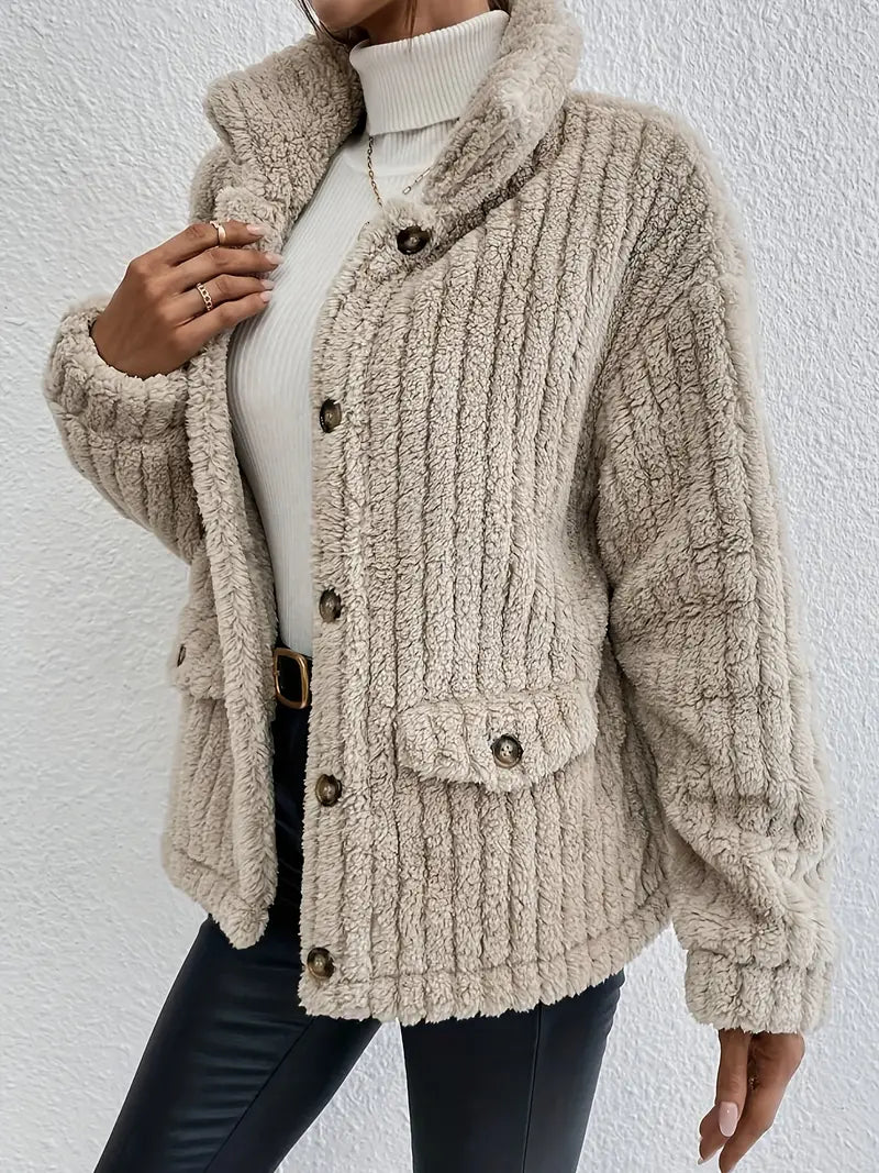 Karen Moree | Double-Sided Velvet Cardigan