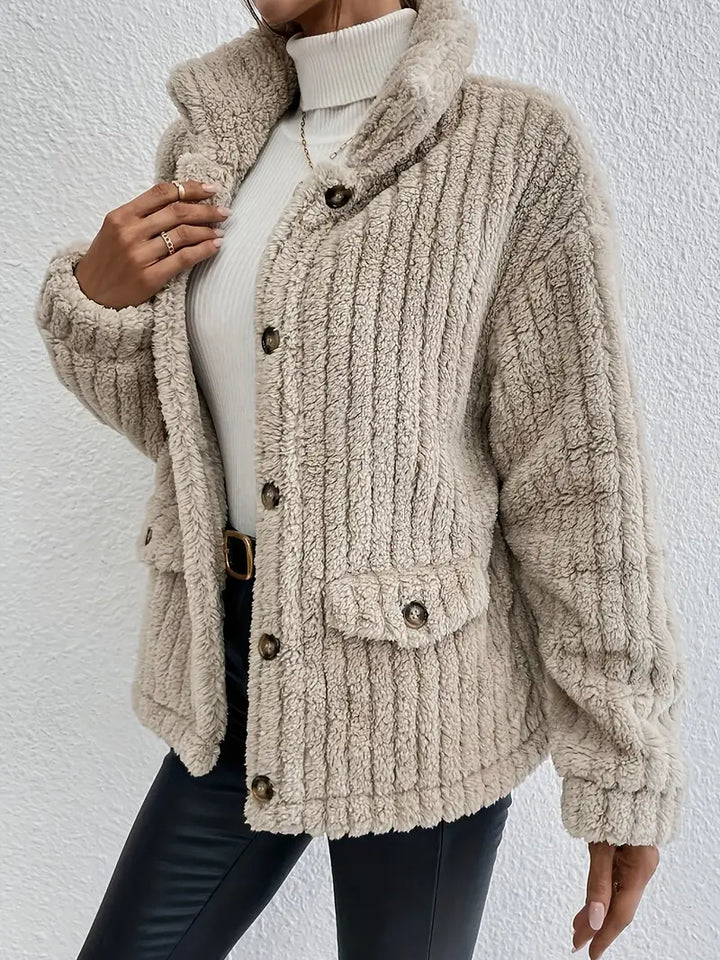 Karen Moree | Double-Sided Velvet Cardigan