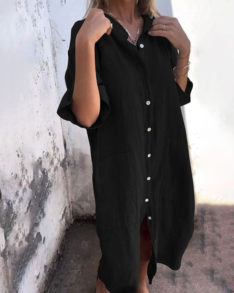 Karen Moree | Casual Shirt Dress