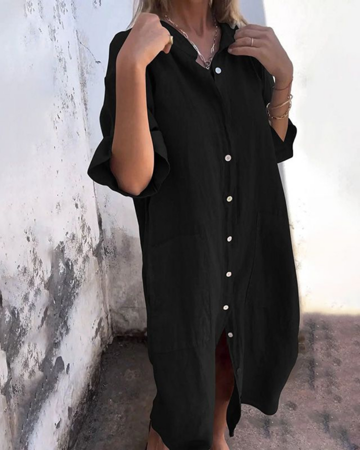Karen Moree | Casual Shirt Dress