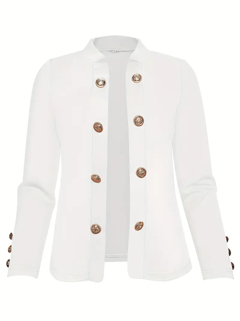 Karen Moree | Stylish Double-Breasted Blazer