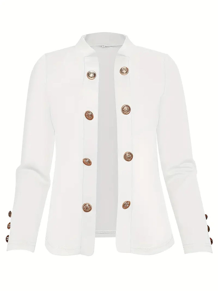 Karen Moree | Stylish Double-Breasted Blazer