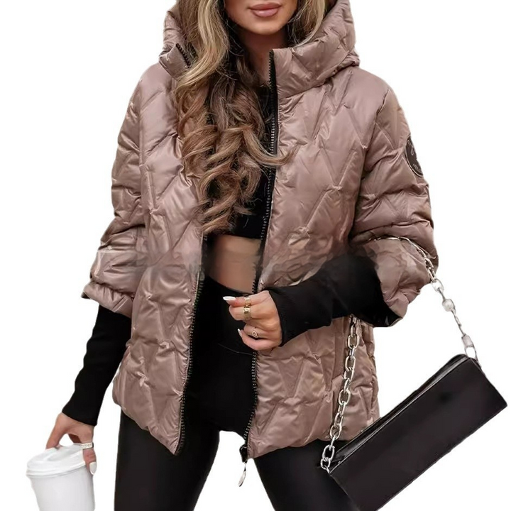 Karen Moree | Stylish Quilted Puffy Jacket
