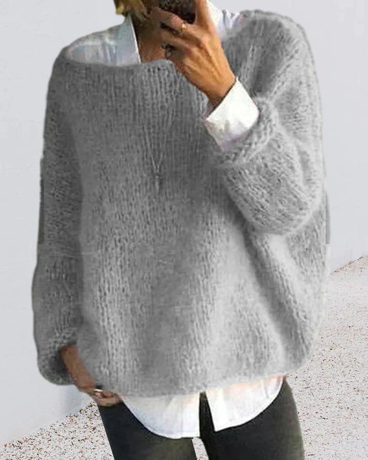 Karen Moree | Fluffy Knit Sweater