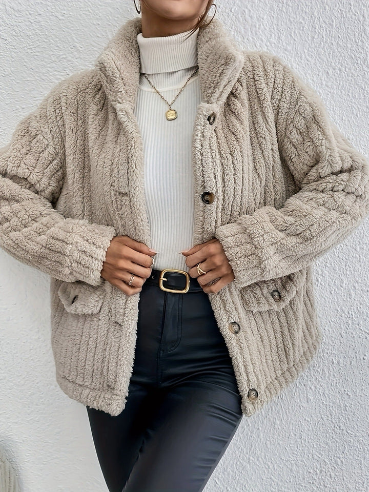 Karen Moree | Double-Sided Velvet Cardigan
