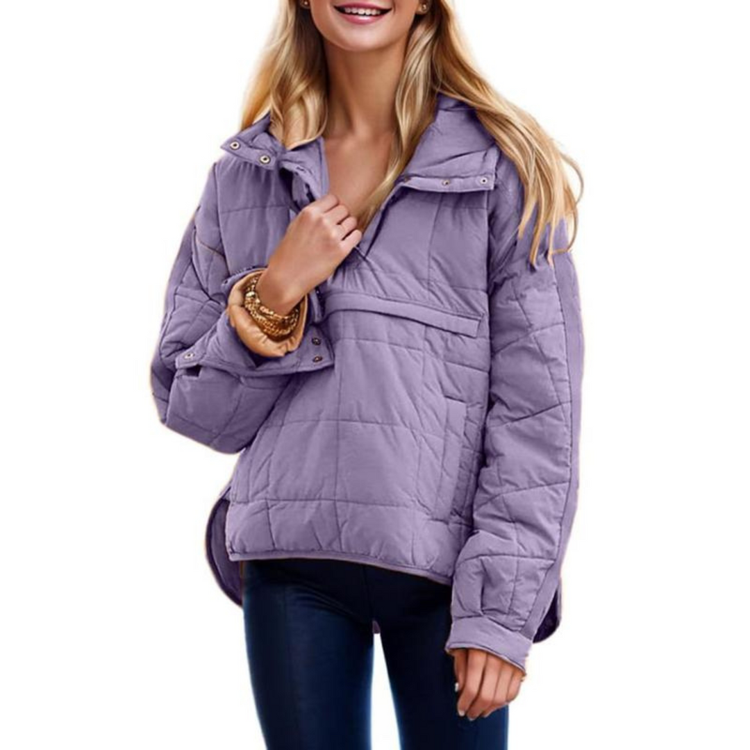 Karen Moree | Oversized Hooded Pullover Jacket