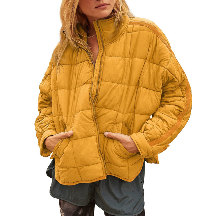 Karen Moree | Lightweight Compact Zip Puffer Jacket