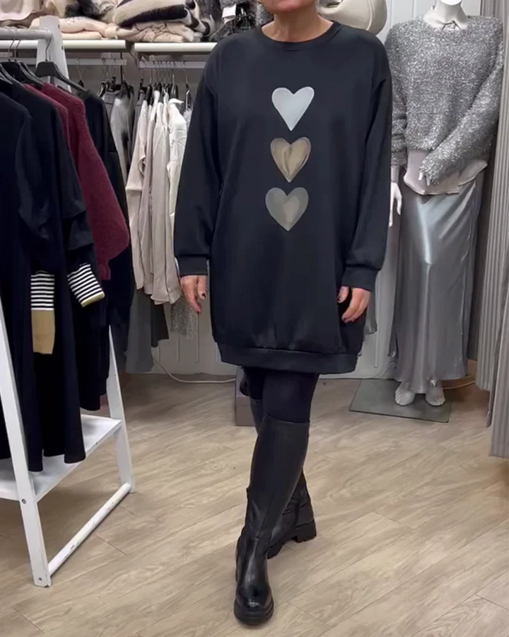 Karen Moree | Stylish Heart Sweater