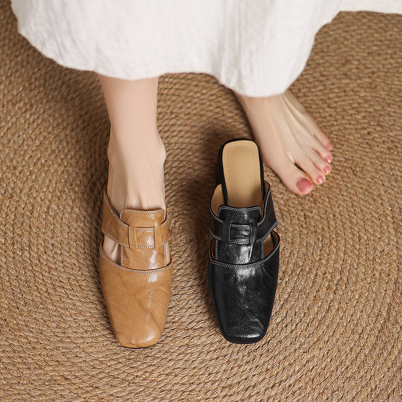 Karen Moree | Genuine Leather Mules