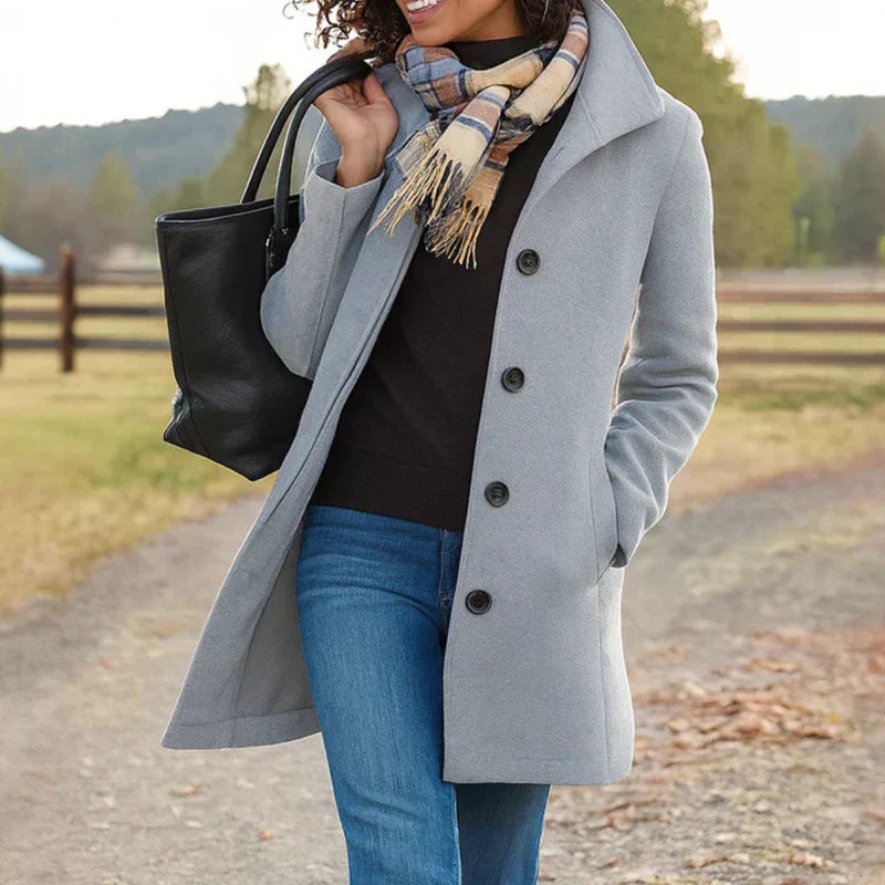 Karen Moree | Single-Breasted Coat