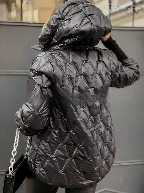 Karen Moree | Stylish Quilted Puffy Jacket