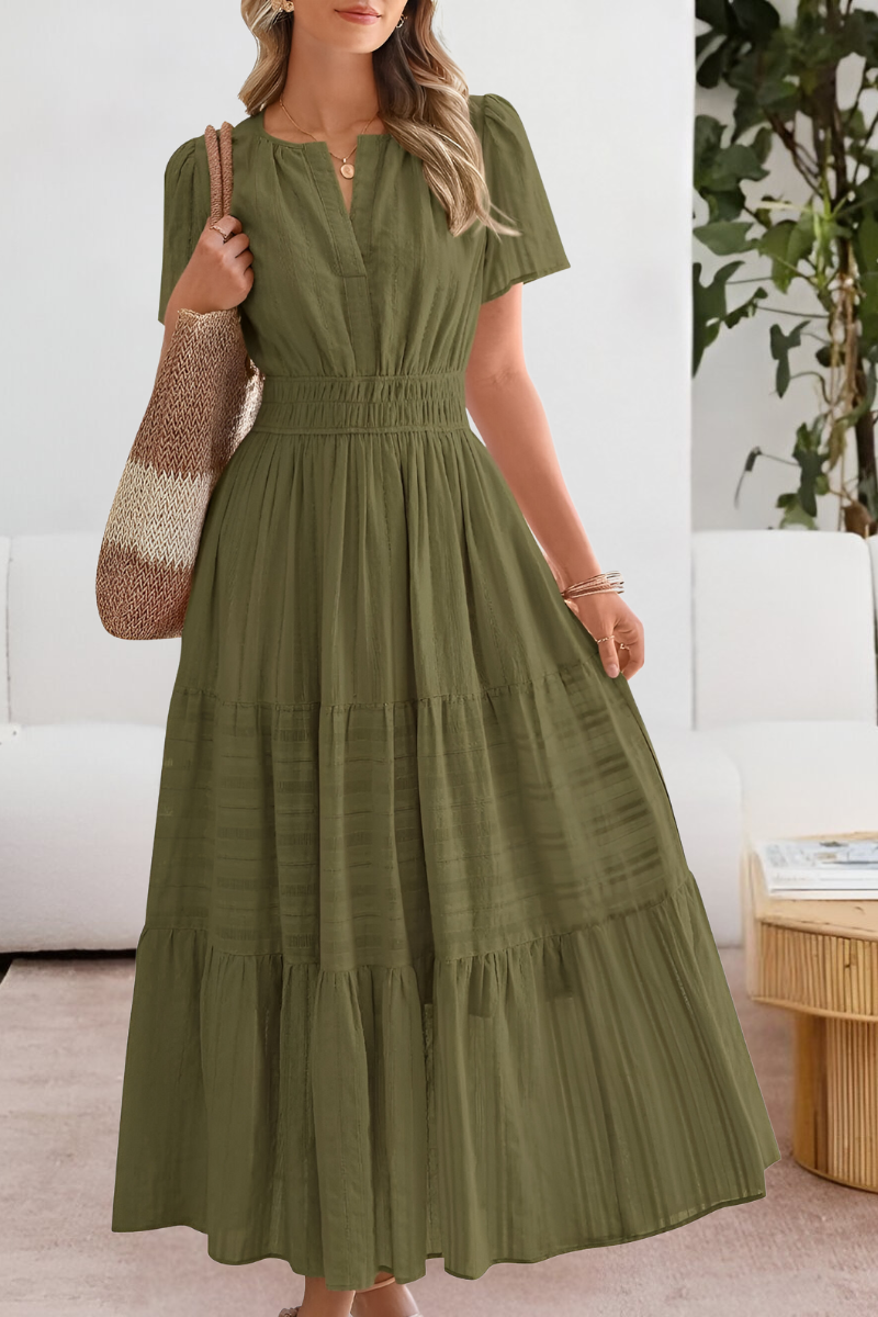 Karen Moree | Tiered Maxi Dress