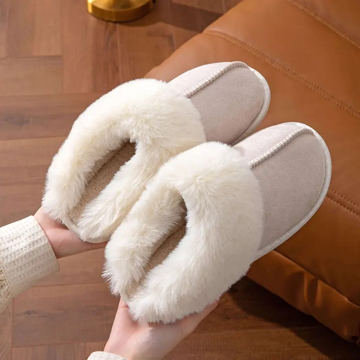 Karen Moree | Non Slip Fur Slippers For Winter