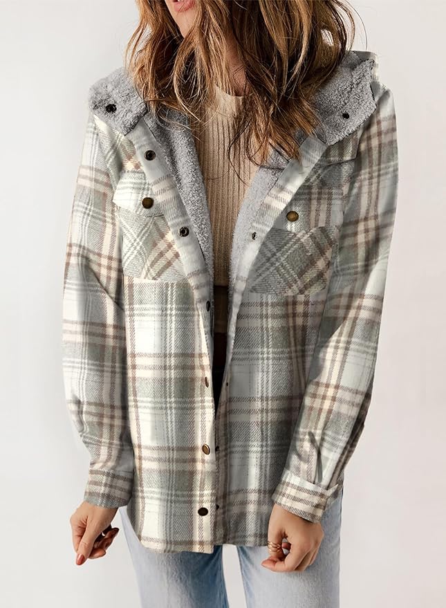 Karen Moree | Plaid Flannel Jacket