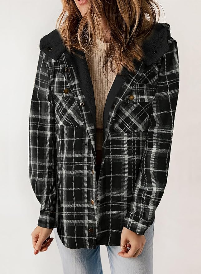 Karen Moree | Plaid Flannel Jacket