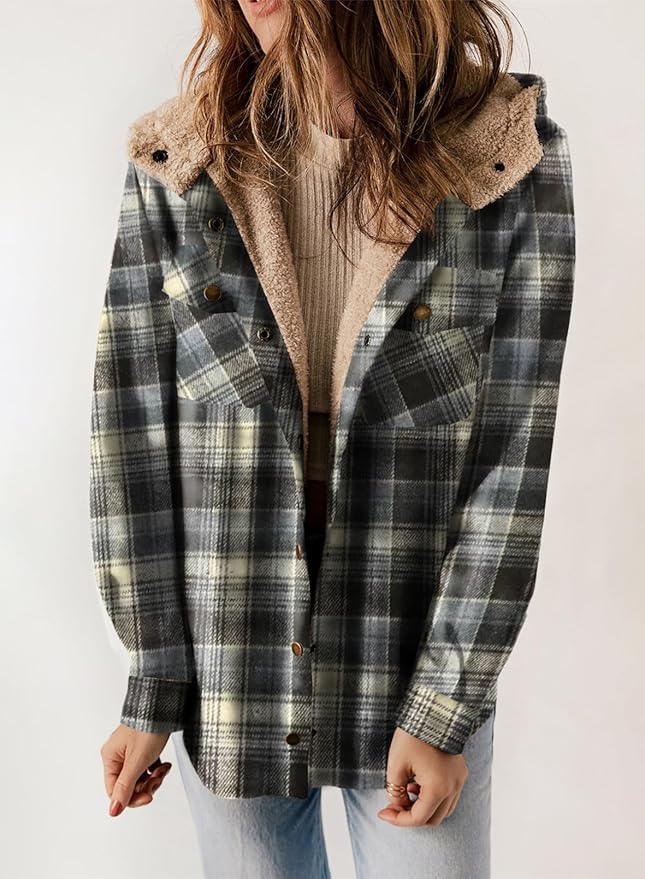 Karen Moree | Plaid Flannel Jacket