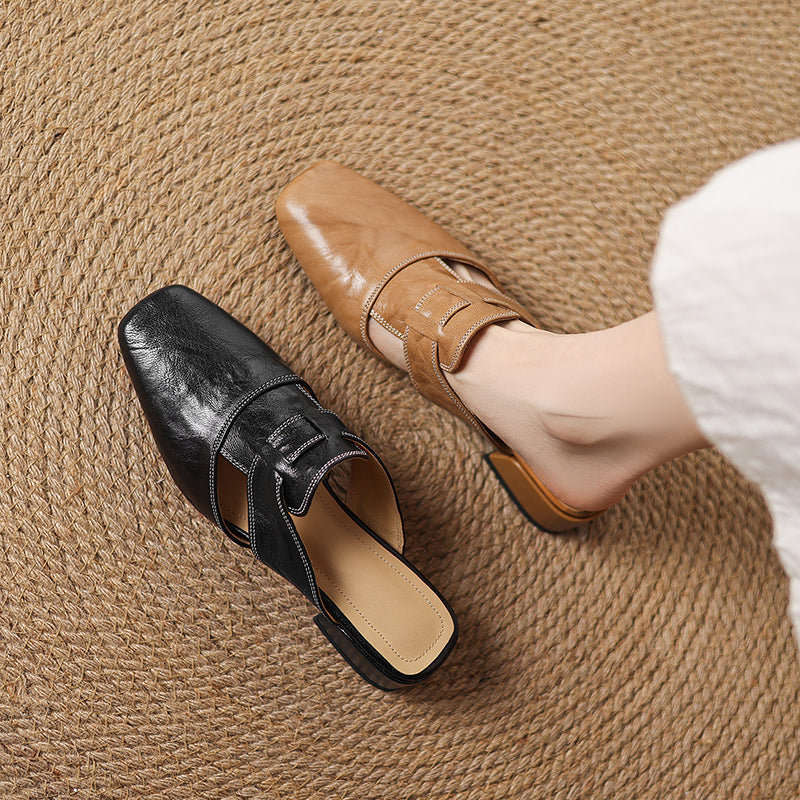 Karen Moree | Genuine Leather Mules
