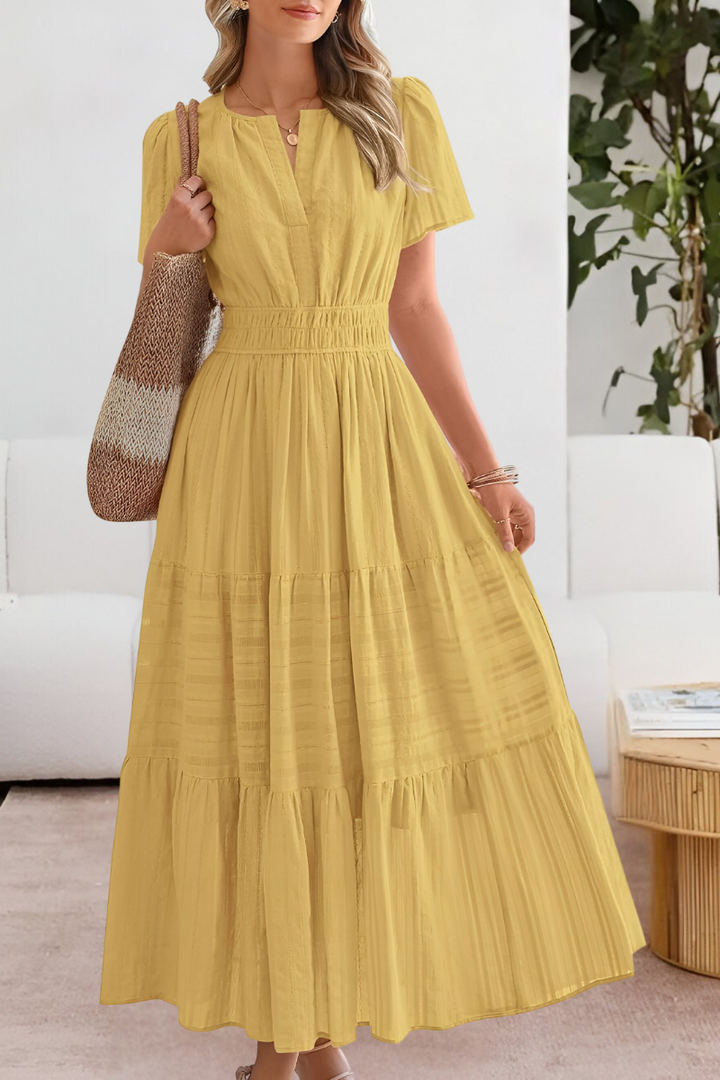 Karen Moree | Tiered Maxi Dress