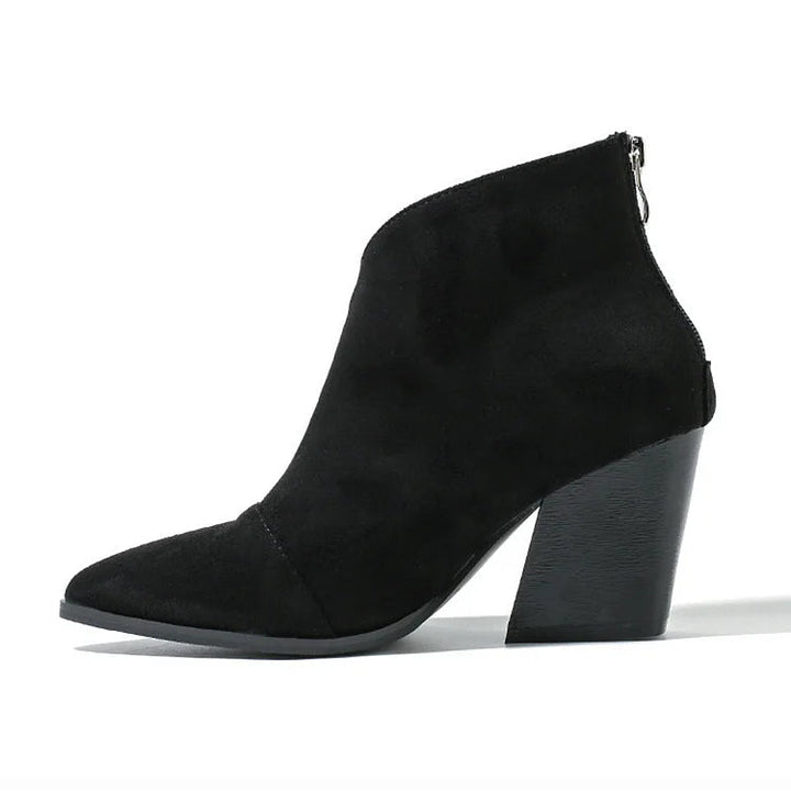 Karen Moree | Pointed Ankle Boot With Premium Effect