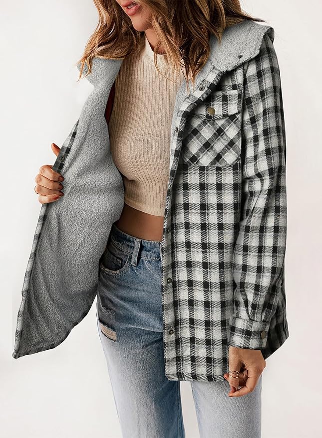 Karen Moree | Plaid Flannel Jacket