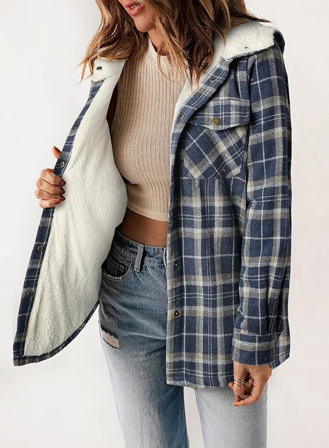 Karen Moree | Plaid Flannel Jacket