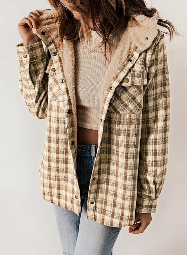 Karen Moree | Plaid Flannel Jacket