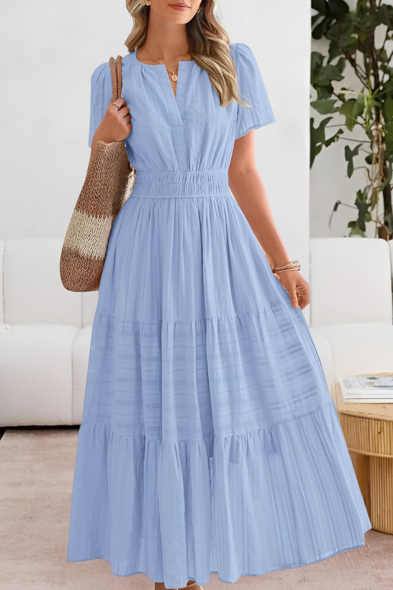 Karen Moree | Tiered Maxi Dress