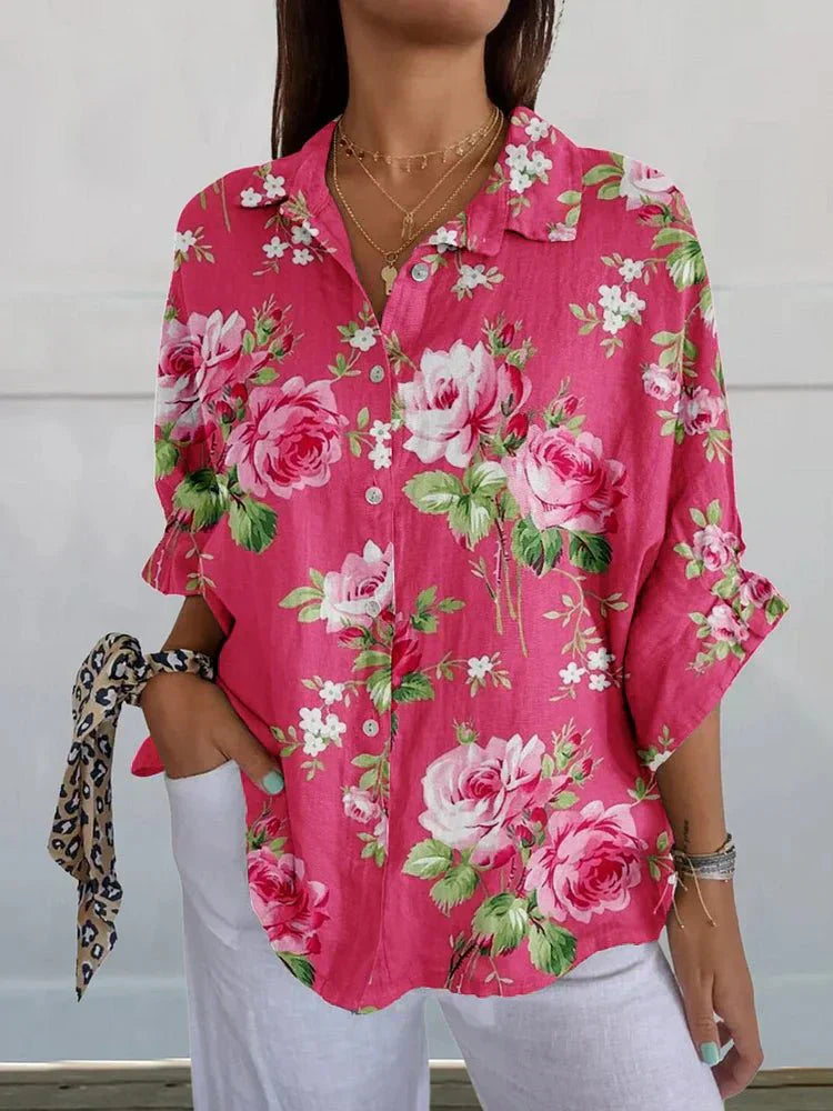 Karen Moree | Floral Blouse