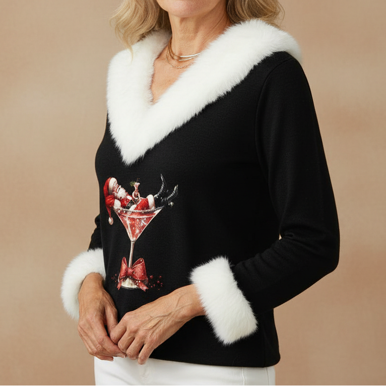 Karen Moree | Festive Cheer Holiday Top