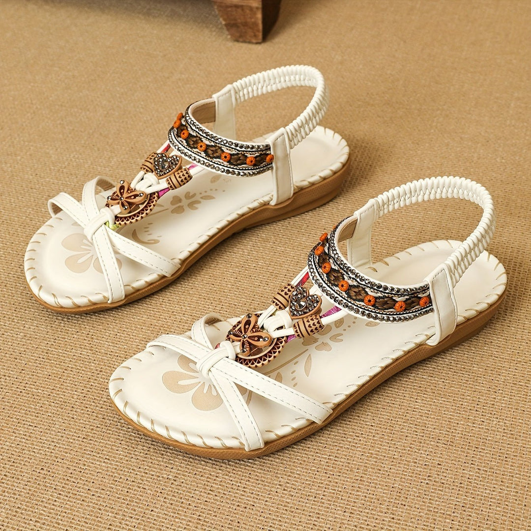 Karen Moree | Flat Sandals, Boho Style