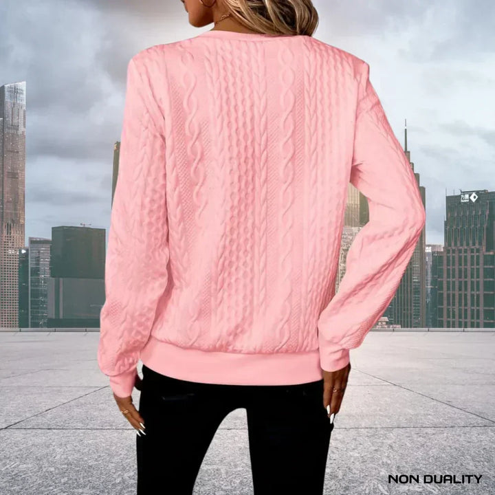 Karen Moree | Zip-Up Sweater