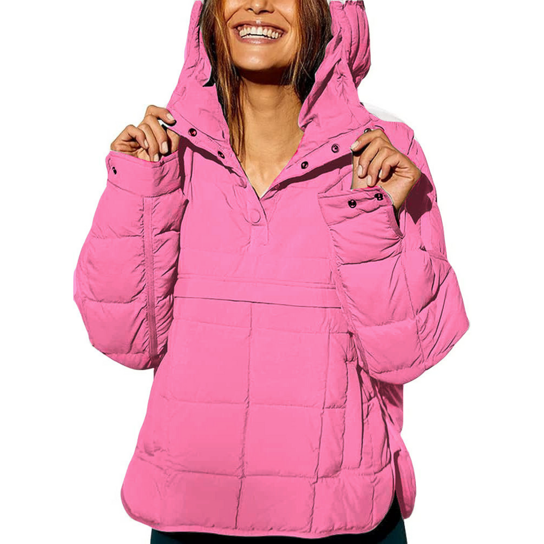Karen Moree | Oversized Hooded Pullover Jacket