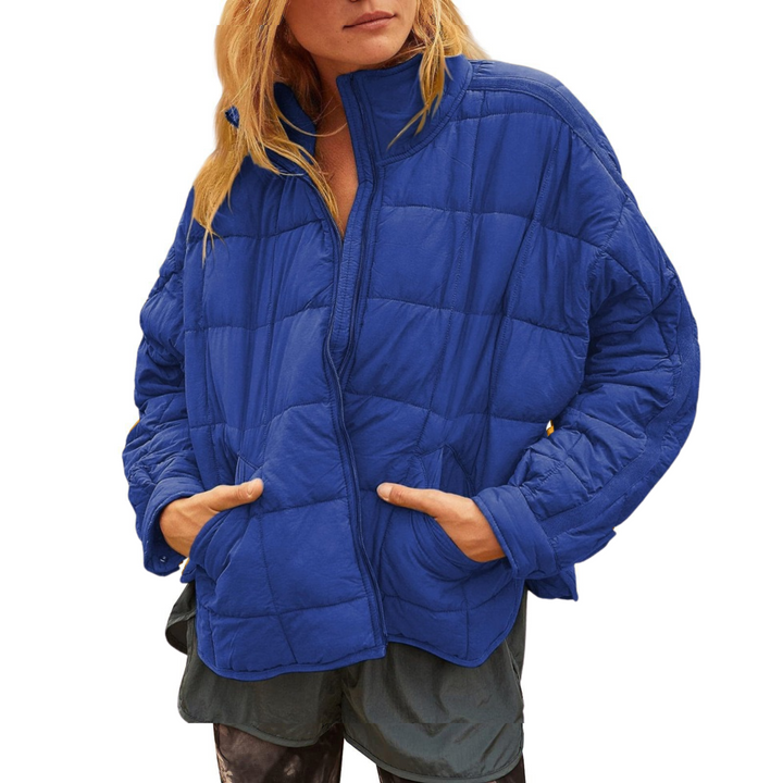 Karen Moree | Lightweight Compact Zip Puffer Jacket