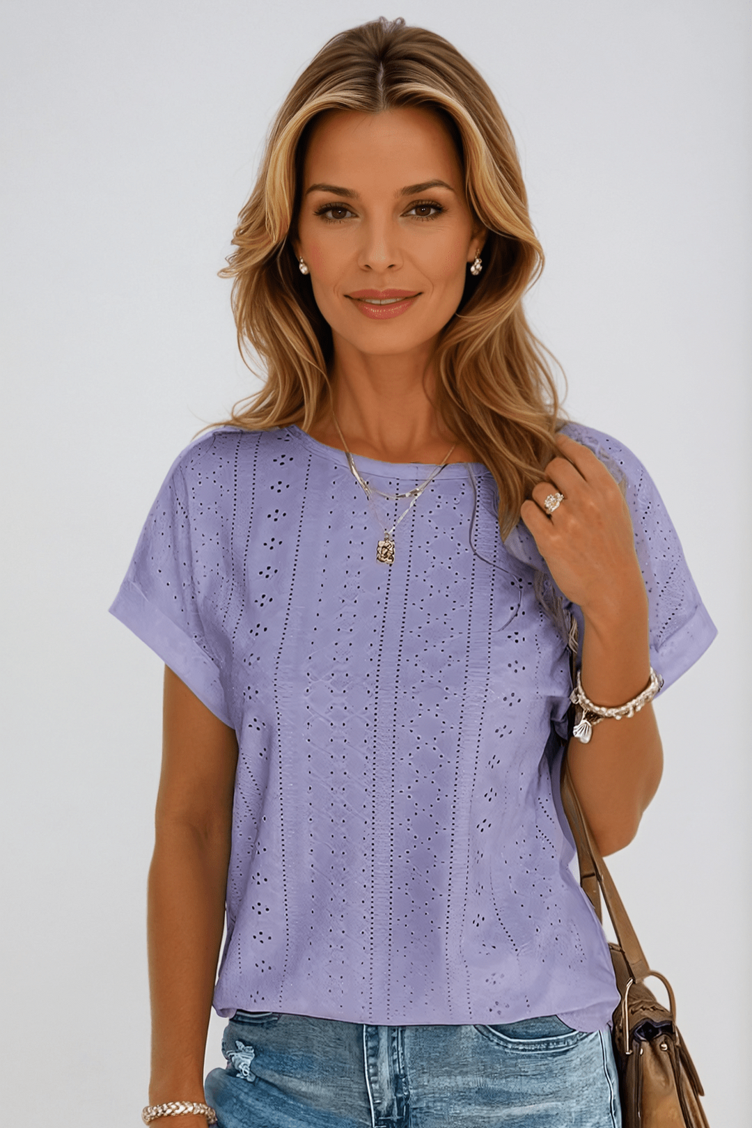 Karen Moree | Eyelet Top
