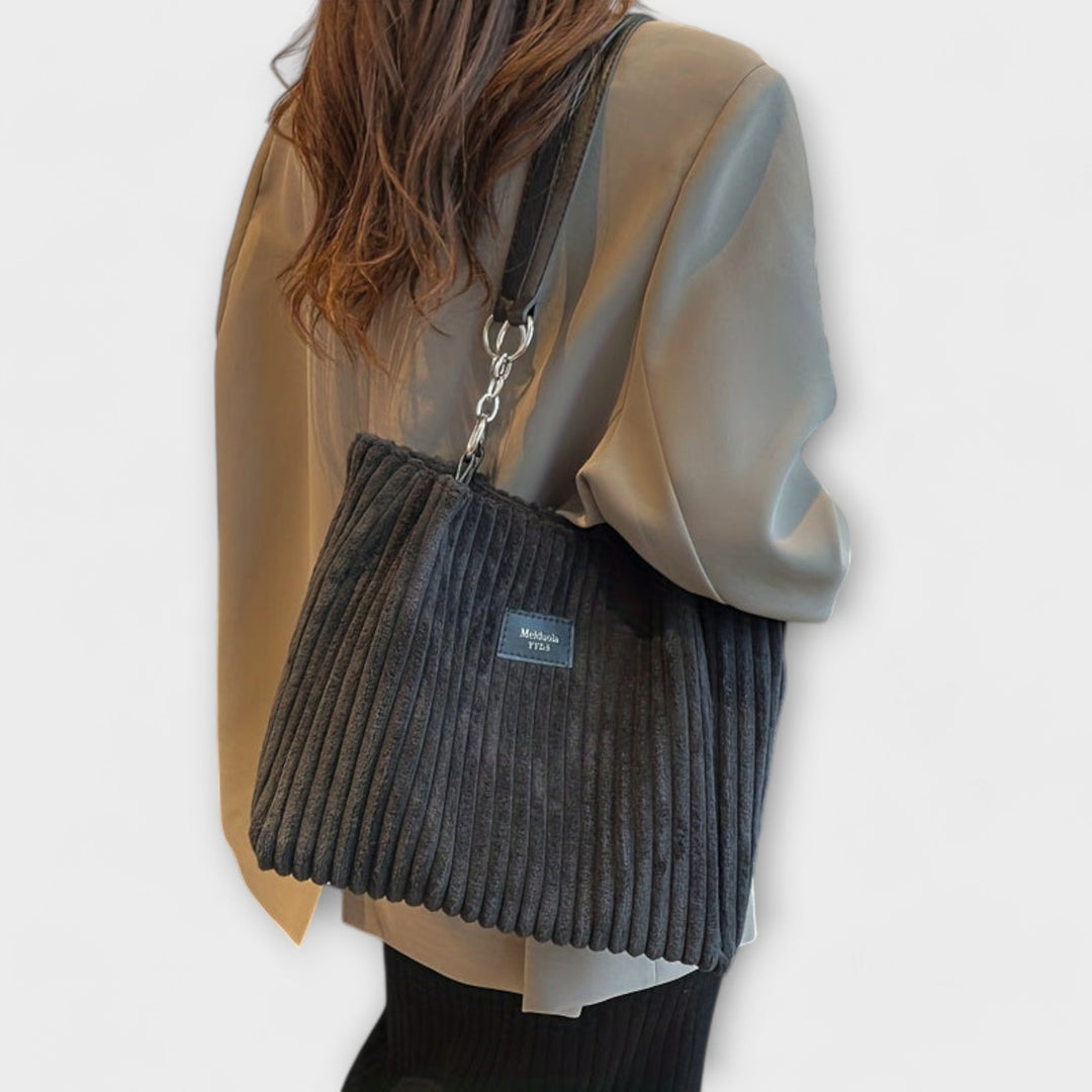 Karen Moree | Soft Cord Shoulder Bag