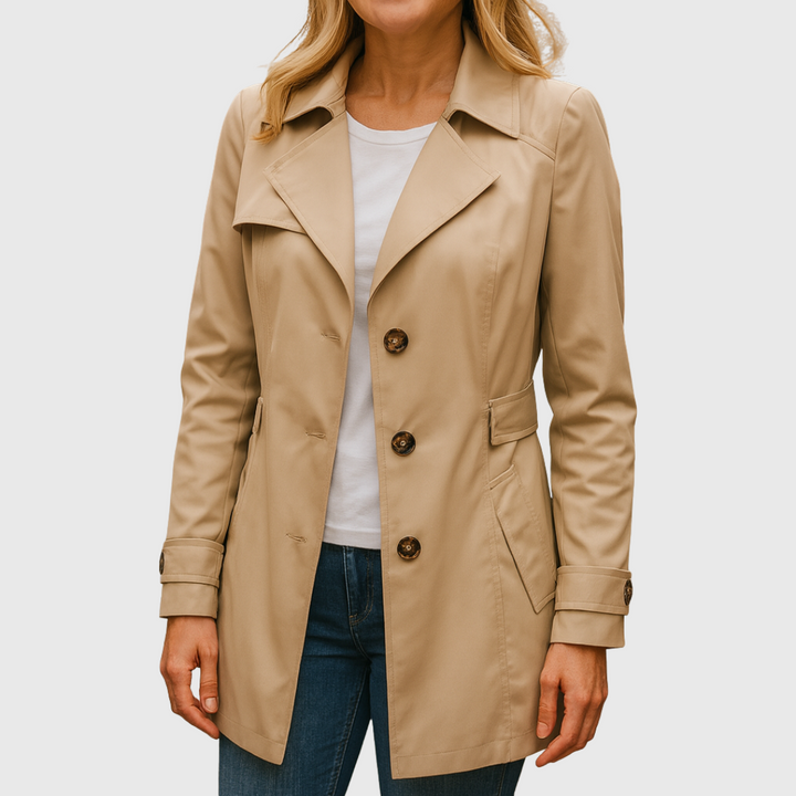 Karen Moree | Elegant Trench Coat